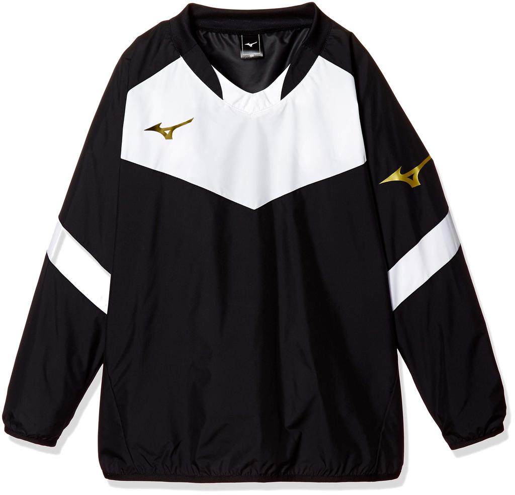 Soccer Wear Piste Club Activities Practice Junior P2ME9400 Kids Black 150 [Mizuno]