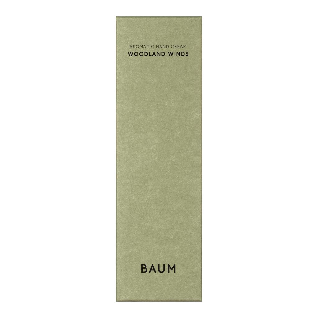 BAUM Aromatic Hand Cream N 1 75g Hand Cream WOODLAND WINDS Scent 2025 Model Hand Care Moisturizing Forest Bathing Unisex Gift Present Birthday Organic