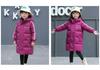 Mid-Length Children's Down Cotton Jacket - Warm, Thickened Outerwear for Boys and Girls