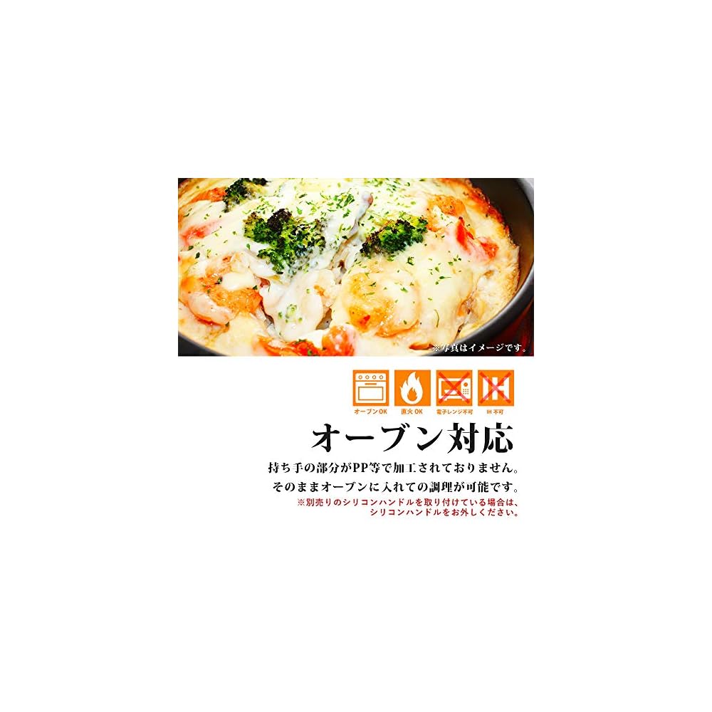 KIPROSTAR Commercial Aluminum Frying Pan, Large, 30cm, with Non-stick Coating, for Gas Stoves Only.