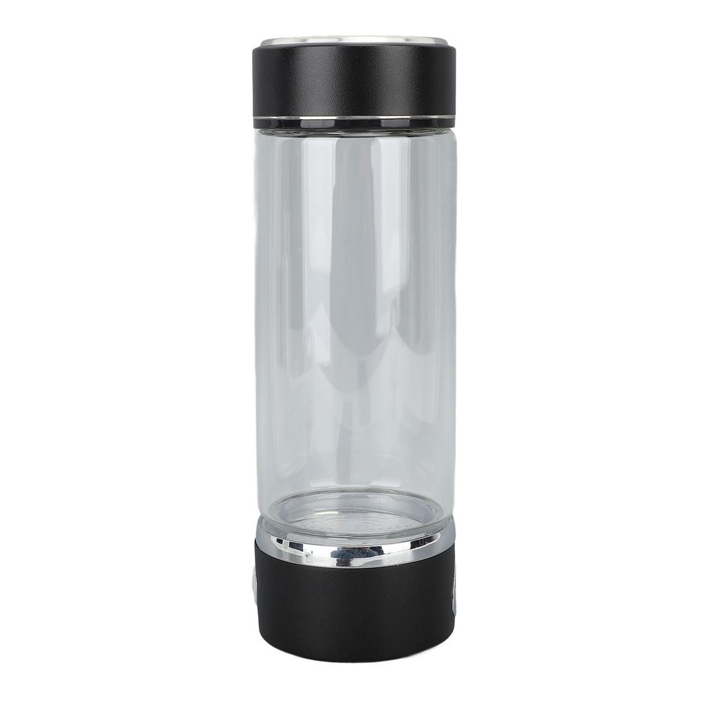 Wasserstoff-Wasserflasche, 420 ml, PCTG PEM SPE-Technologie, wiederaufladbar, tragbar, wasserstoffreiches Wasser