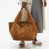 New Versatile, Simple, Soft, Large-capacity, Niche Design Bucket Bag, Unisex Tote Bag