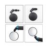 Handlebar Rearview Mirror - Reflective And Practical For Enhanced Safety Cycling Rear View Mirror Universal Convenient