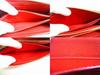 Authentic Christian Louboutin By My Side Red Leather Round Zip Wallet #b248  Seller Refurbished
