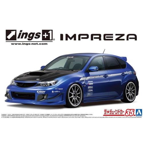 Aoshima Bunka Kyozai (AOSHIMA) 1/24 The Tuned Car Series No. 35 Subaru Ings GRB Impreza WRX STI 2007 Plastic Model