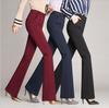 Pantaloni SCIONE Lap Pants Pantaloni taglie forti Pantaloni a campana Pantaloni da donna Pantaloni dritti a vita alta