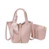 Lychee pattern vegetable basket bag new trendy simple casual shoulder messenger bag niche portable bucket bag