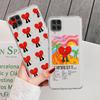 Klare Hülle für Samsung Galaxy A52 A12 A51 A32 A21s A71 A32 A22 50 A70 A31 A72 5G Handyhülle Bad Bunny Herz Coque Capa