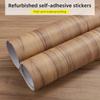 5 metrów, naklejka drewnopodobna, naklejki do renowacji szafy, papier kontaktowy, tapeta samoprzylepna, wodoodporna, tapeta teksturowana, szeroko a