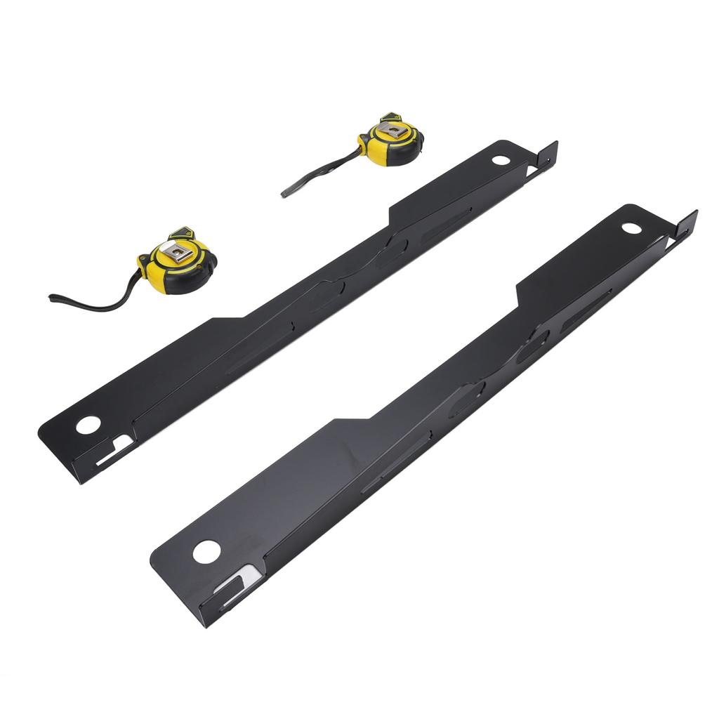 Heavy Duty Wheel Alignment Tool Kit 2PCS Black Toe Alignment Tool Plates with 2 Tape Mesures