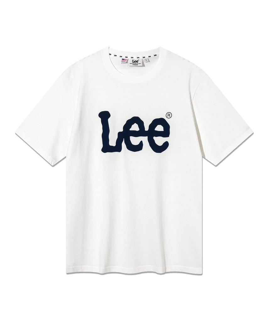 LEE Big Twitch Logo T-Shirt White