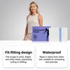 EELHOE waterproof care patch, lightweight, breathable, elastic, fits the skin, arms and legs, universal protective patch 10pcs