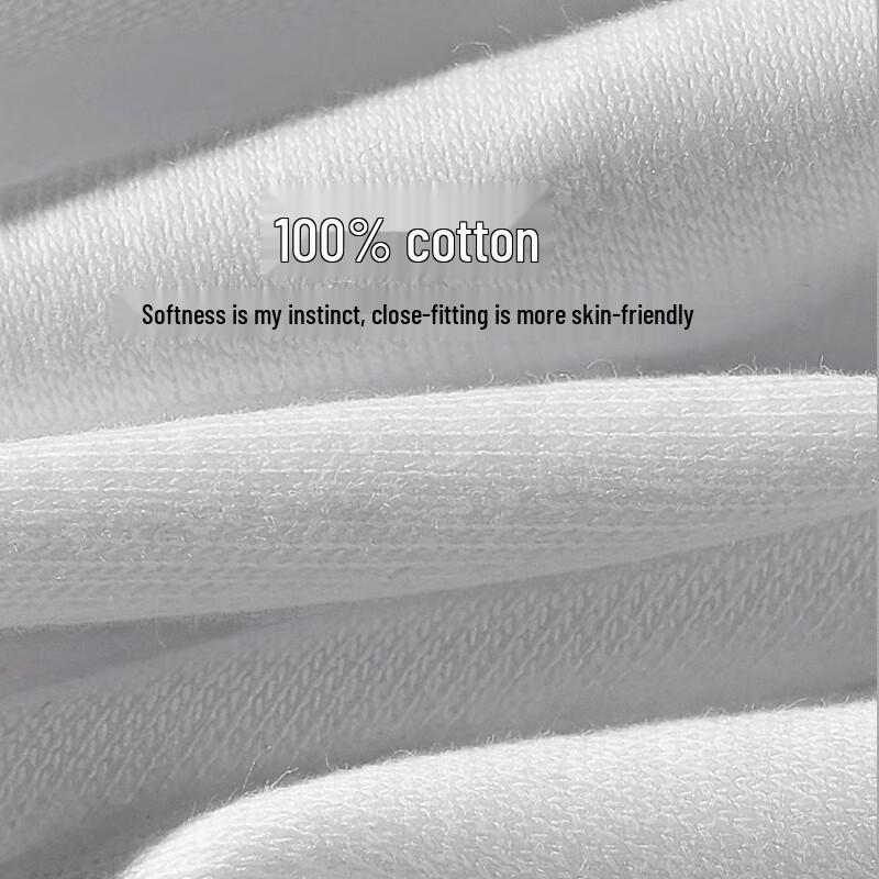 Septwolves Men's Soft 100% Cotton Short Sleeve T-Shirt 2-Pack