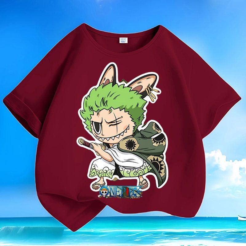 

Children s Fashion One Piece Round-neck Top Summer Casual Short-sleeved Top for Boys and Girls 160