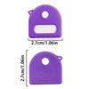 20Pcs Elastic Key Identifiers Protector Key Toppers Cover Soft Rubber Colored Key Caps Covers Diy Accessories
