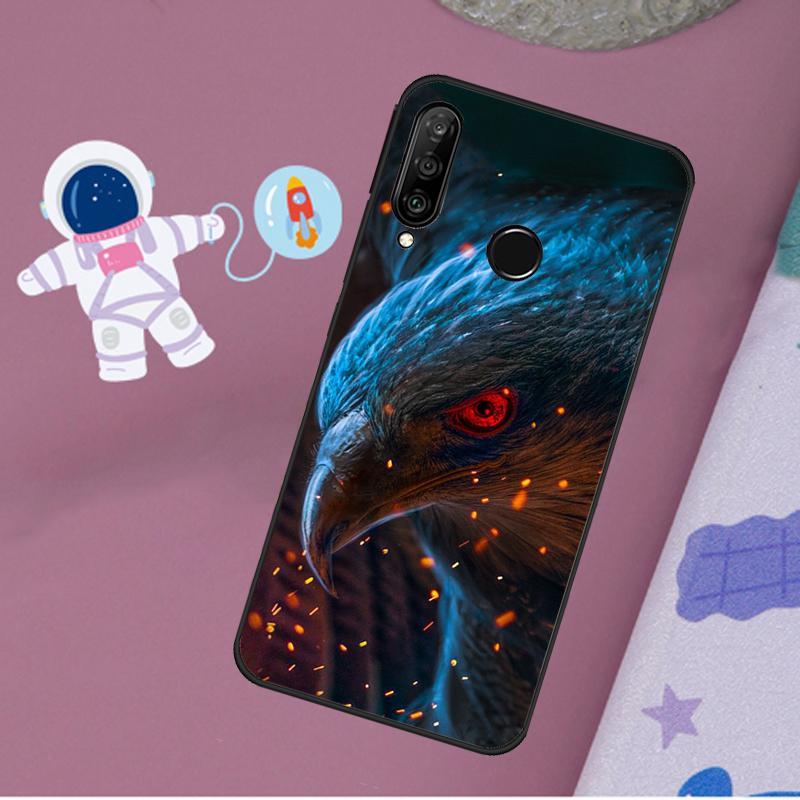 Eagle Hawk Bird Animal For Huawei Nova Y72 Y73 Y60 Y70 Y90 Y61 Y91 7i 8i 11i 12i 12s 9 10 SE P20 P30 P40 Lite Case