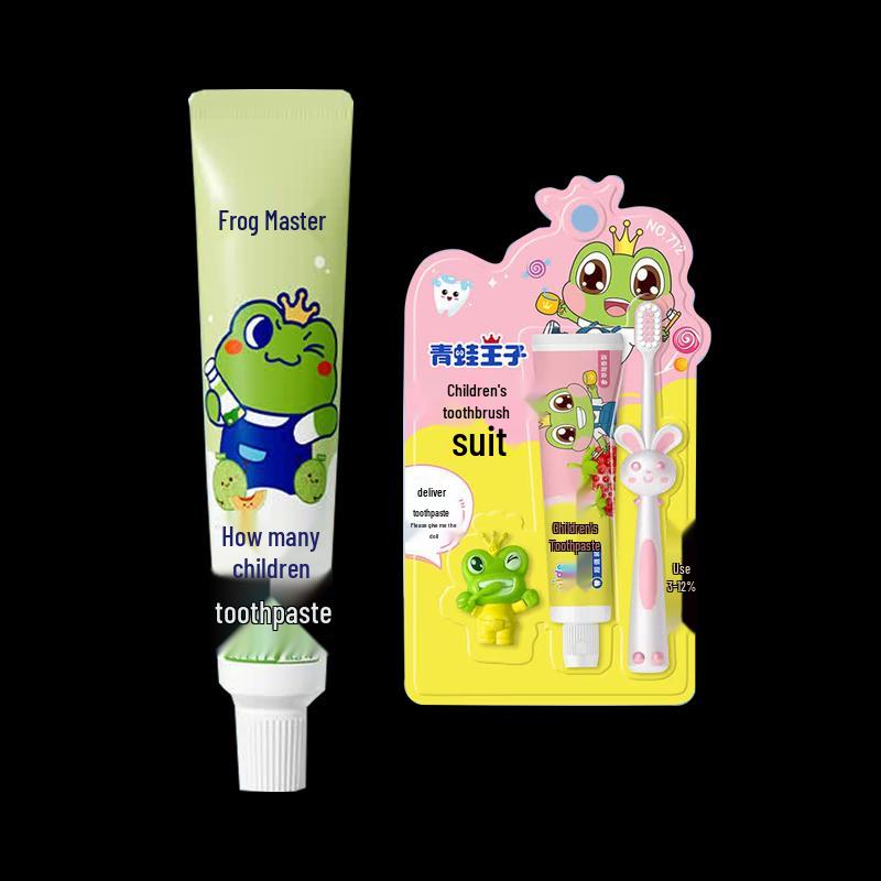 Frog Prince Children s Toothpaste and Toothbrush Set