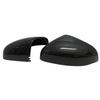 Car Decoration Door Mirror Shell For Ford Puma Years -2024 Carbon Fiber Glossy Black Car Rearview Accessories