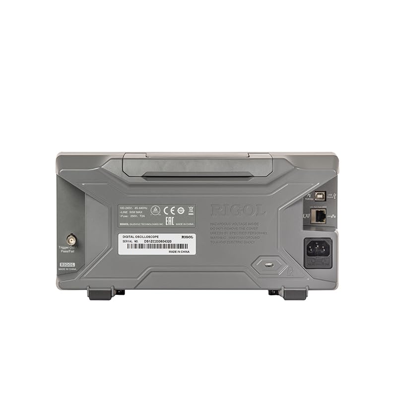 Osciloscopio Digital RIGOL DS1104Z Plus 4 canales analógicos 16 canales digitales ancho de banda de frecuencia 100MHz tasa de muestreo longitud de registro 24M puntos 8 bits