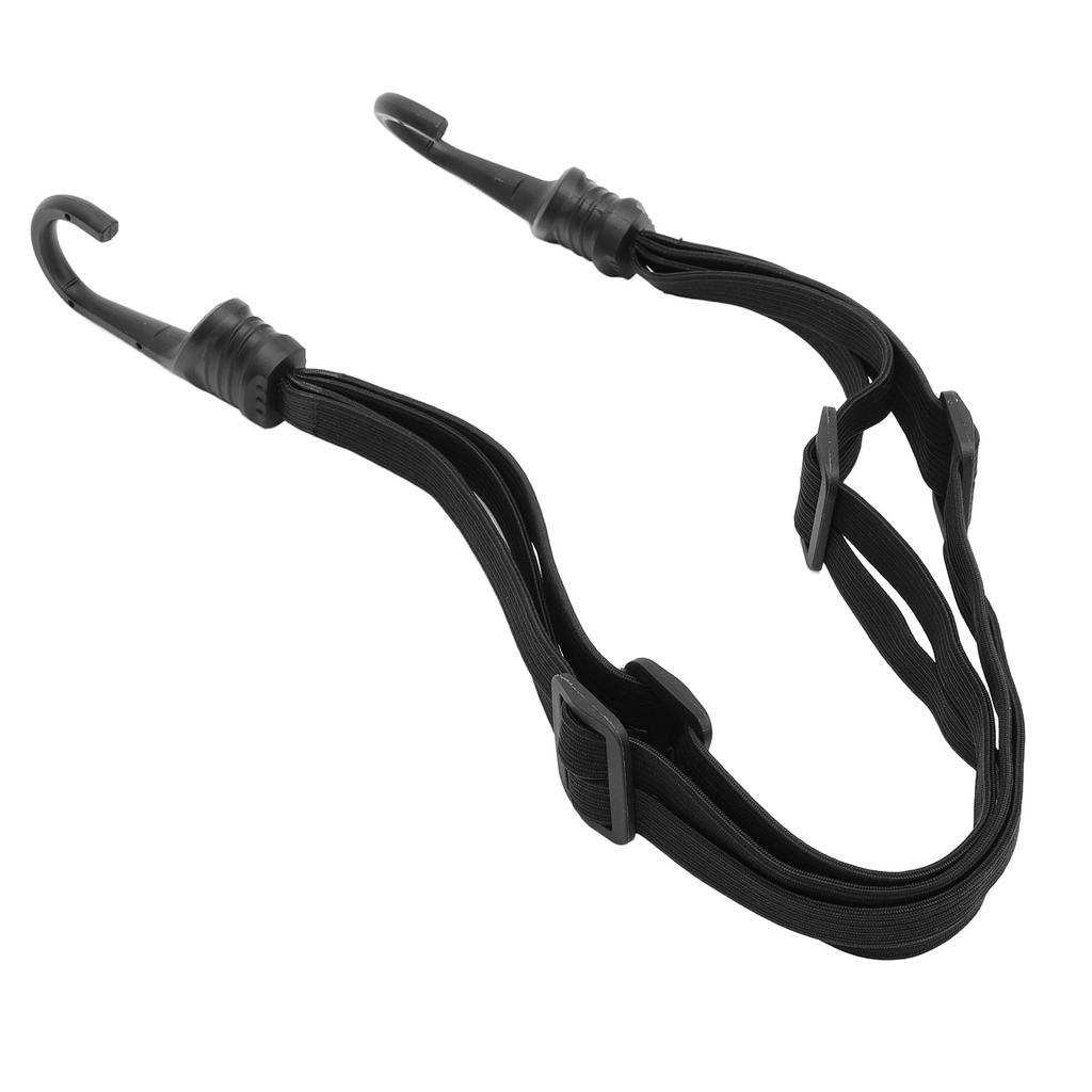 Motorcykelhjälm Bagage Rep 60cm Hög Elasticitet Flexibel Justering Hjälm Bagage Elastiskt Band