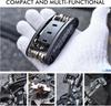 Multifunction Bike Tool Kit With Mini Pump Tire Repair Bag for Cyclists Race Cycling Adventure