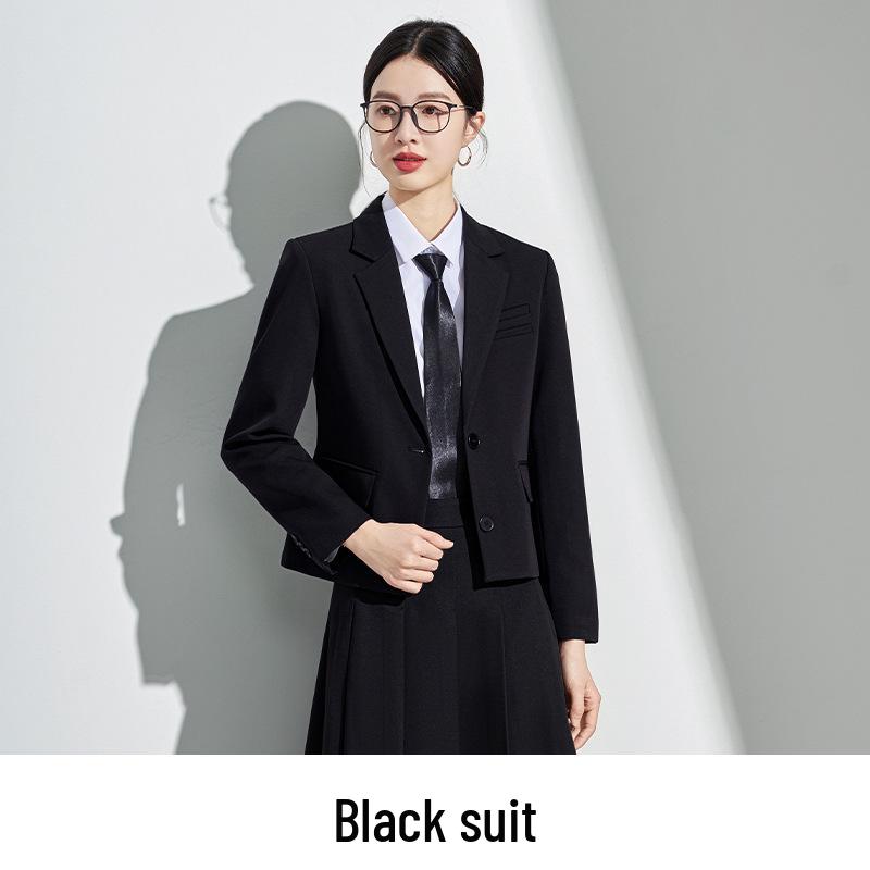 Women's Professional Suit Set - 2025 Spring/Autumn Short Blazer