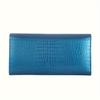 Fashion Women Long Wallet Faux Leather Solid Color Multi-card Slots Card Holder Purse