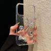 Crystal Lanyard Diamond Butterfly Case for Apple 17 Promax/16/15 Pro, 14/13/12