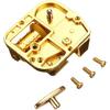 18 Note Musical Mechanism Movement for DIY Music Box, Ode To Joy, Golden Clockwork Music Movement