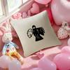 Aargentinian M-Milo Jj Cushion Cover Natural Linen Pillow Case Double-Sided Print Decorative Sofa Pillowcase Home Decor Gift