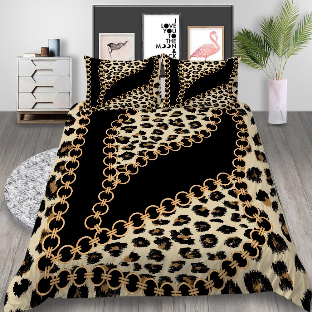 3D Digital Printing Luxury Home Bedding Set Bedroom Duvet Cover Home Bedding Set Single/Double Bed Home Decoration