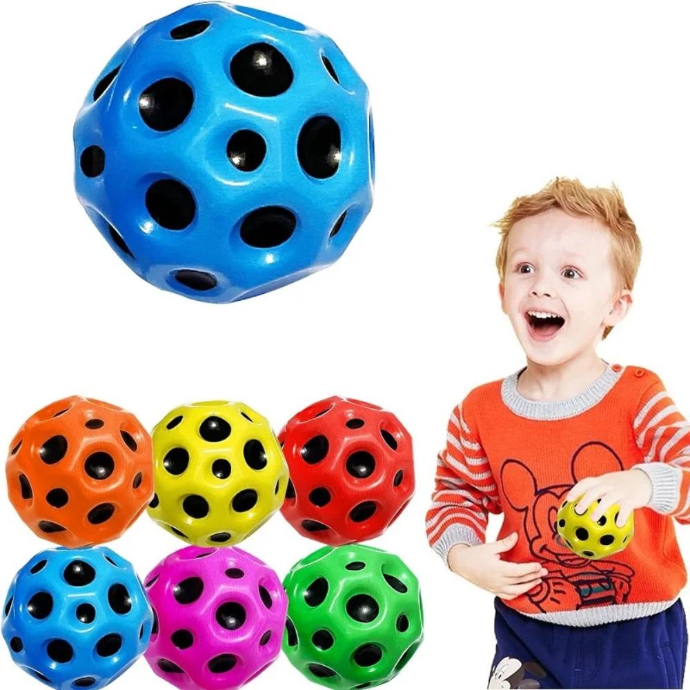 Exercise Wrist Return Rubber Ball Hand Ball Game Wrist Elastic Ball High Bouncing Ball  Children