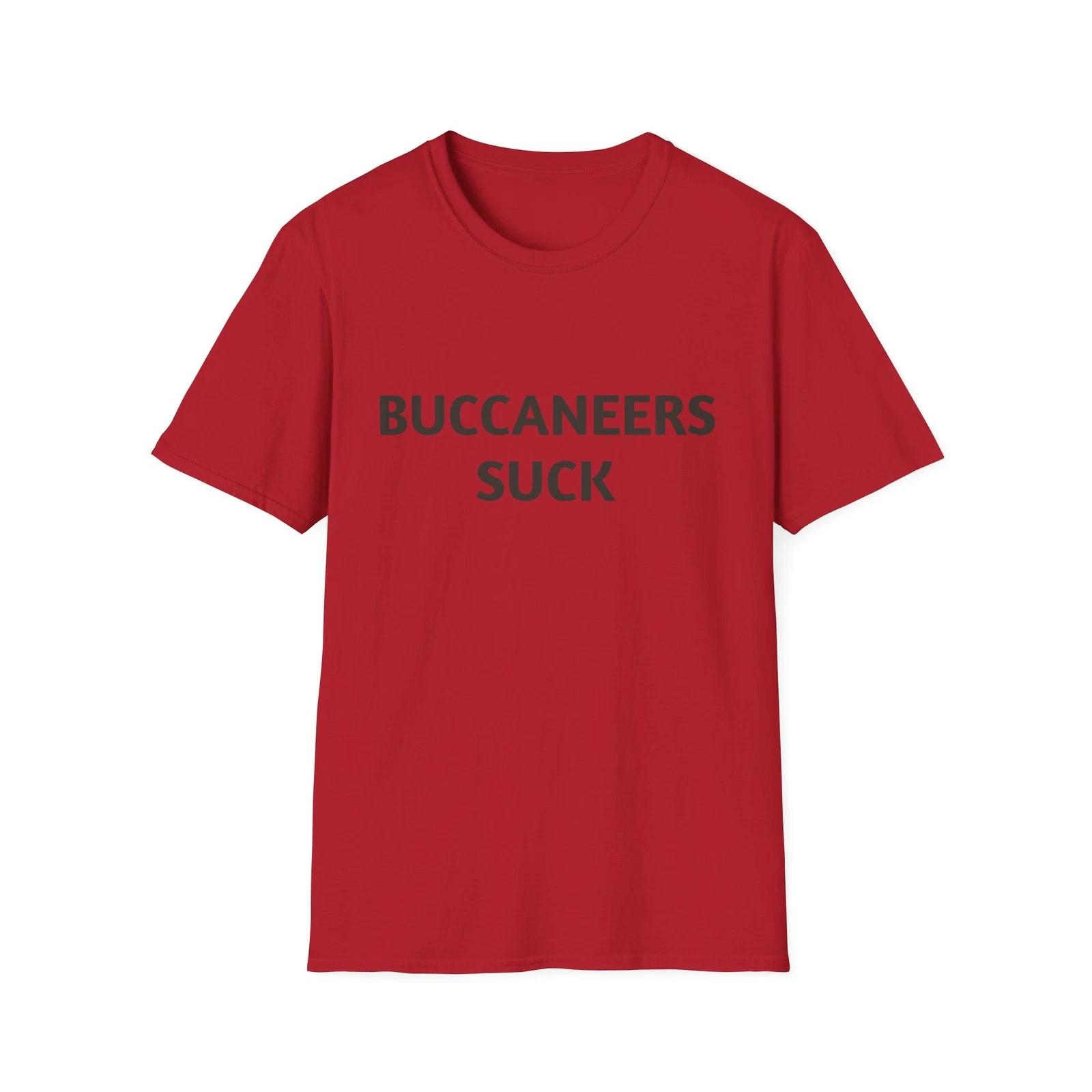 

Buccaneers Suck Football Softstyle T-Shirt - NFL Fan Apparel, Great Gift S