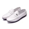 Spring new men's casual leather shoes fashionable low-top Doudou shoes light driving shoes lazy shoes