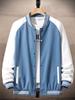 Men's 2024 Autumn Loose Baseball Jacket - Trendy Casual Style for Teens and Students