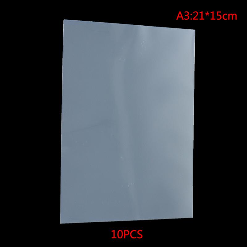 10 Stück A3 A4 A5 Tintenstrahl- & Laserdruck Transparenzfolie Fotopapier Für DIY PCB Schablonen