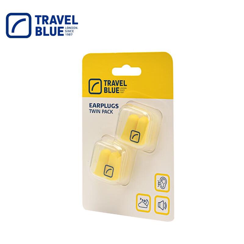 

Travel Blue Memory Foam Noise Cancelling Earplugs