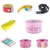 1PC 60in 150cm Body Measuring Ruler Sewing Tailor Tape Measure Mini Soft Flat Ruler Centimeter Meter Sewing Measuring Tape