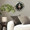 30cm Diameter Glass Wall Clock that Can Withstand the Demands of Daily Life