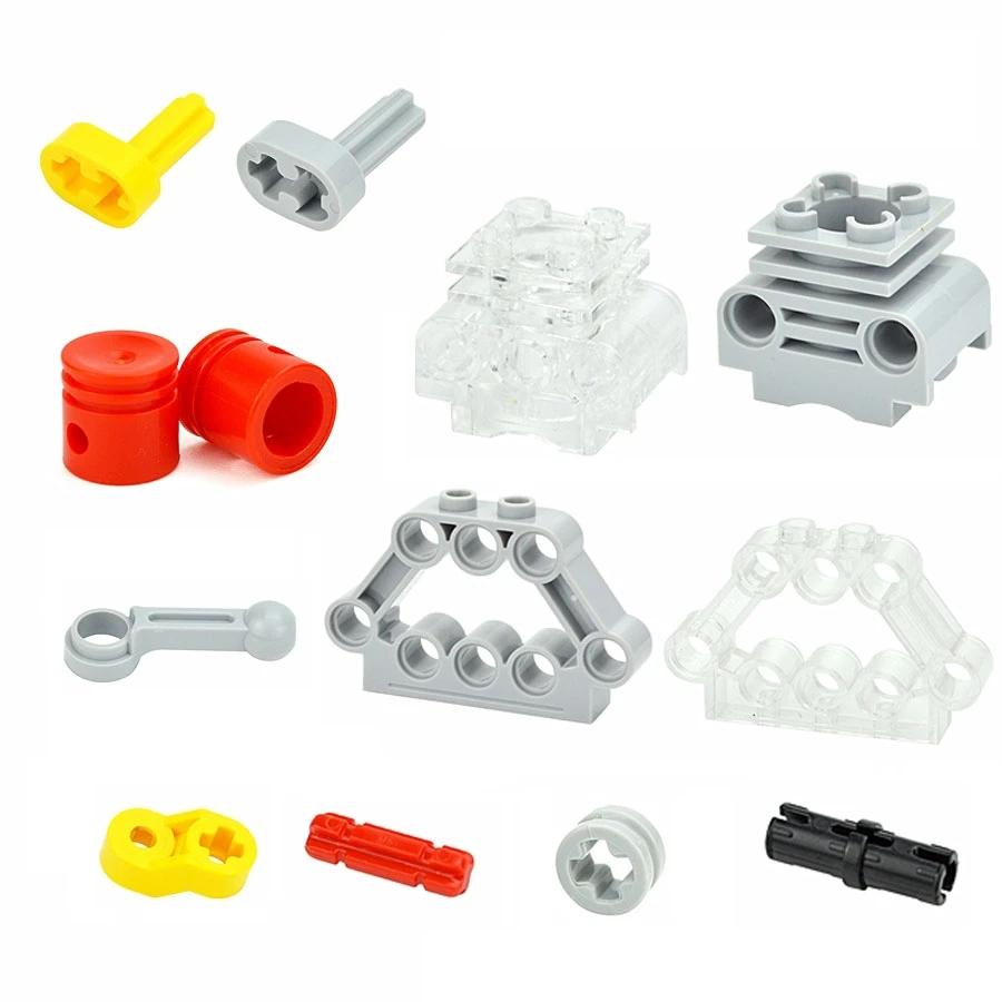 Moc Technische Teile Achsstifte Verbindungsstücke Verschraubte Verbindung Bausteine MOC Steine Bauspielzeug 48496 87408 32069 15461