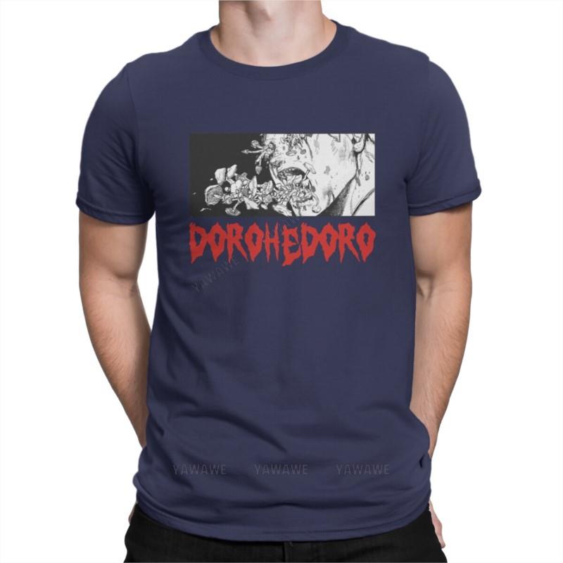 Dorohedoro Mushroom Magix TShirts Unisex Anime Unisexga Casual Cotton Tee Shirt Crew Neck Short Sleeve T Shirts Gift Idea