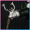Zinc Alloy Deer Head Bottle Nozzle Pourer Wine Dispenser Detachable Oil Wine Bottle Pourer Cap Spout Stopper Bar Accessories