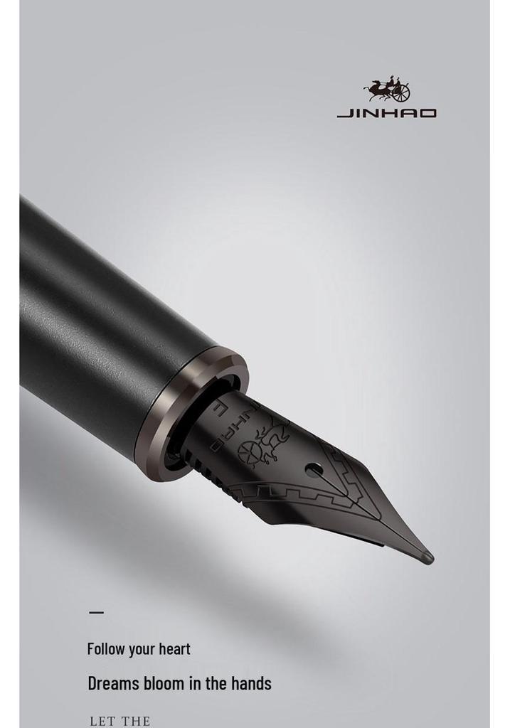 Jinhao 95 Morandi Fountain Pen - Versatile Writing Tool for Students, Adults, and Calligraphy with Replaceable Cartridge.