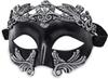 Maska maskaradowa dla mężczyzn - Maski rzymskie greckie - Wenecka maska na pół twarzy na bal maskowy Mardi Gras Halloween