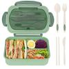 1200ML Bento Box Leakproof Lunch Containers Portable Food Storage Container  Students