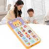 Baby Cell Phone Toy 18 Buttons 6 Modes USB Charging Multifunction Early Education Simulation Phone Toddlers Phone Toys