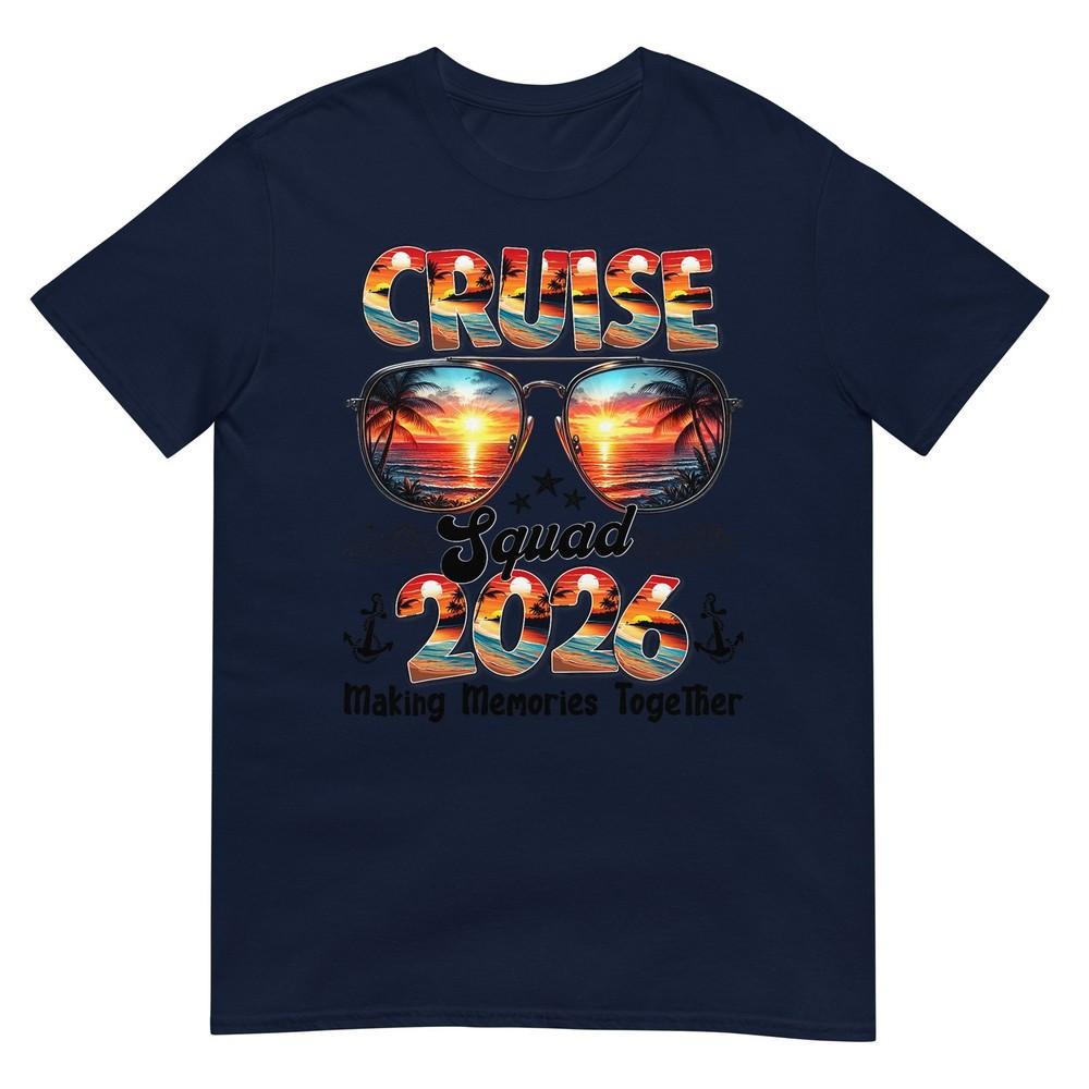Cruise Squad 2026 Summer Vacation Matching Family Cruise TShirt