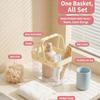 Handheld Sundries Organizer Basket Dopamine Kitchen Sink Organizer  for Kitchen&Bathroom