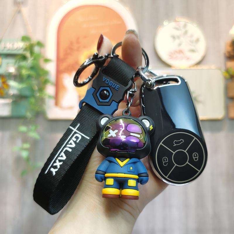 Compatible Key Case for ORA Good Cat, Black Cat R1, White Cat R2 - High-End Car Remote Shell for Men and Women