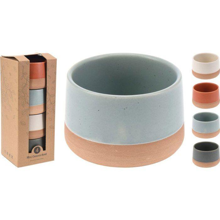 Set De Bols - EXCELLENT - KO-210000960 - Céramique - 9,5 X 5,5 Cm - Compatible Lave-vaisselle